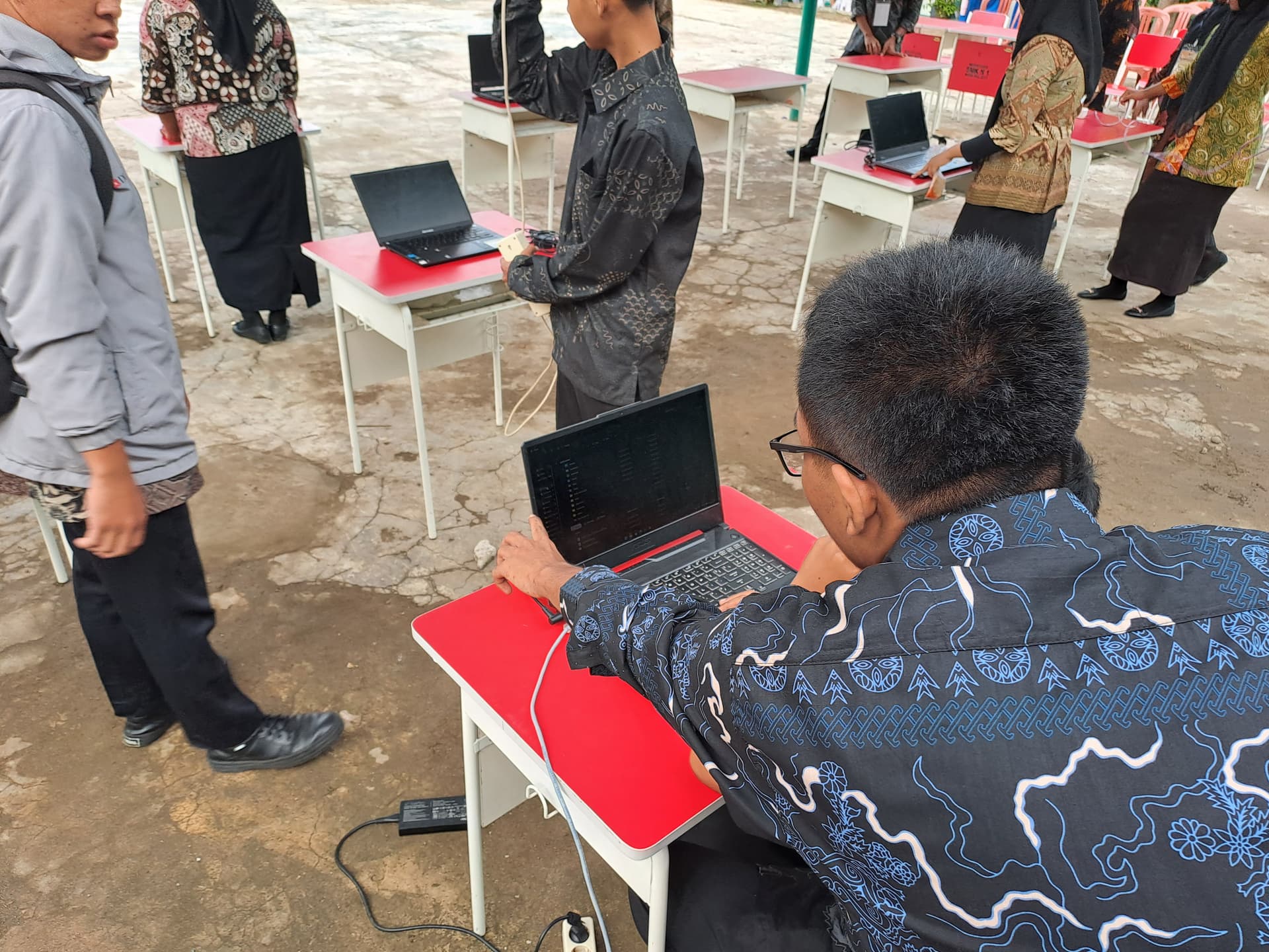 Pemilihan Ketua dan Wakil Ketua OSIS di SMKN 1 Kota Bengkulu